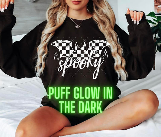 Spooky Bat PUFF GLOW IN THE DARK