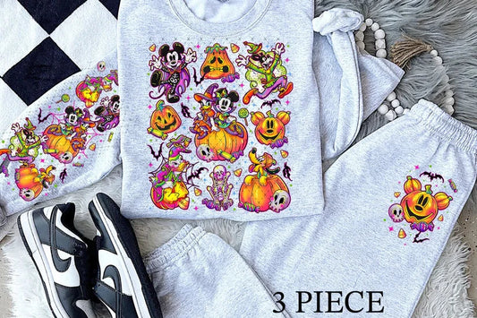 Halloween Mickey with Sleeve and Pocket (3 Piece)