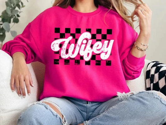 Wifey Checkered